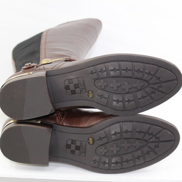 Vince Camuto Leather Medium Calf Tall Shaft Boots - Picture 7 of 11